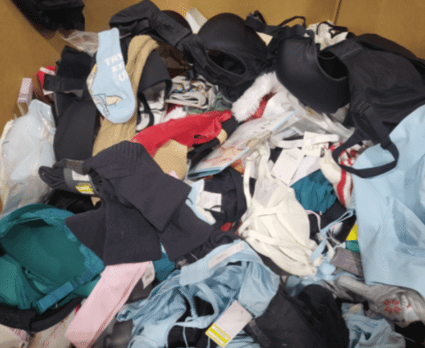 TGT APPAREL Undergarments Truckload