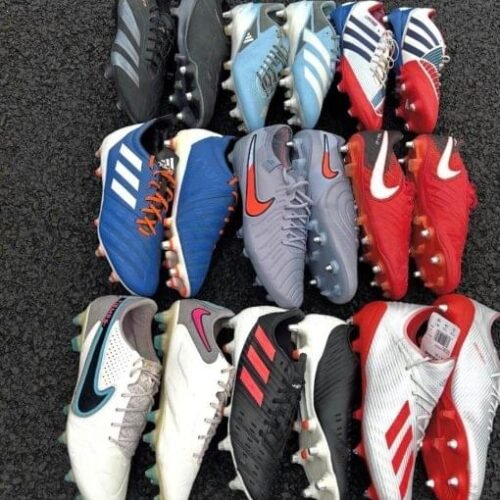 Quality soccer cleats pallets