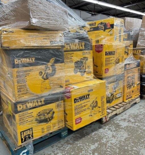 Best Mix DeWalt Tools Pallets (50 Units) | Wholesale Liquidation & Nationwide Shipping